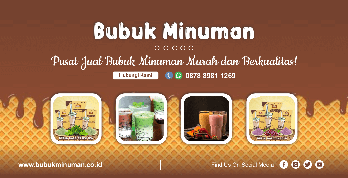 Pusat Jual Bubuk Minuman Jakarta | Pabrik Powder Minuman